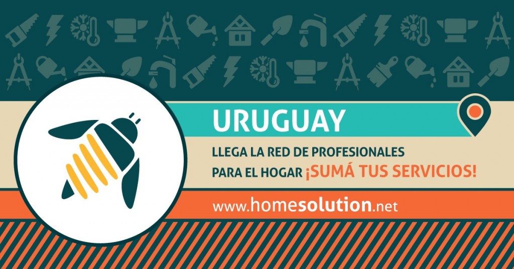 La red de profesionales de servicios para el hogar, llega a Uruguay